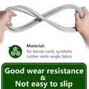 954-04060C 754-04060B Mower Belt Deck Belts Compatible with Craftsman for Troy Bilt Bronco Cub Cadet 42" Deck Lawn Mowers Parts 1/2'' x 96.5''