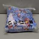 GRACE KARIN Women's One Piece Swimsuits with Cover Up Skirt Tummy Control V Neck Bathing Suits (X-Large, Blue Floral)