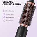 5-in-1 Hot Air Styler Wrap, High-Speed Hair Dryer Brush Blow Dryer with 2 Auto Wrap Curlers for Curling, Straightening, Volumizing, Fast Drying & Frizz-Free Styling for All Hair Types