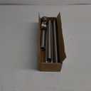 Shower Curtain Rod, 1" Diameter Heavy Duty Tension Shower Rod, Non Slip Adjustable 28-74 inch No Drill Shower Curtain Rods Spring Tension For Bathroom, Shower Stall, No Rust, Brushed Nickel