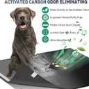 Boscute Charcoal Super Absorbency Puppy Pads, Activated Carbon Odor-Control XXXL 36"x36" Leak-Proof Pet Training Pee Pads, Disposable Potty Pads for Dogs Cats, Rabbits