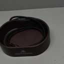 Afduv Heated Pet Water Bowl 3.7L for Dogs and Cats Outdoor, Anti Chew Cord & Thermostatic Control, Large Heated Bowl Keeps Water Warm for Chicke Brown