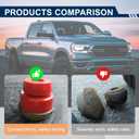 7-141 Body and Cab Mount Bushing Kit for 1999-2014 Chevy Silverado & GMC Sierra 1500/2500 2WD/4WD Body Cab Mounts with Mount Cushion Bolts 1999-2004 Replaces# 11516868 15704260 (Red)