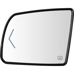 Driver Side Heated Mirror Glass Replacement For 2008-2017 Toyota Sequoia 2007-2020 Toyota Tundra - for Tundra Sequoia Side Mirror With Rear Holder and Turn Signal
