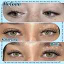 Spider Lash Clusters Wispy Eyelash Clusters 10-16MM 5D DIY Lashes Clusters D-Curl Natural Cluster Eyelash Extensions Fluffy Individual Lashes with Thin&Clear Band Easy Apply for Beginners by Pleell