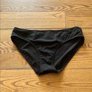 Women's Black Swimming Trunks, L Women's Black Swimming Trunks, L