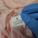 Women Summer Elegant Strapless Tube Midi Bodycon Dresses Irregular Ruffle Tassel Party Dress, Small, Pink