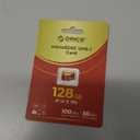 ORICO 128GB microSDXC UHS-I Memory Card, 100MB/ s, 4K UHD Recoding, U3, Class10, V30, A1, Micro SD for Action Camera, Dash Cam, TF Card F3