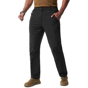 Libin Mens Hiking Pants Lightweight Tactical Cargo Pants Quick Dry Water Resistant Stretchy Straight Leg Travel Pant