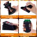 Mexican Party Can Cooler Sleeve - 12 Pcs Mexican Fiesta Decorations 12 oz Soda Beer Beverages Cans Sleeves Covers for Cinco De Mayo Party Supplies, Taco Twosday Birthday Theme Favor Decor