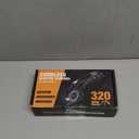 Cordless Electric Scissors: 4V Rechargeable Cardboard Cutter, 3 Blades, Safety Lock & LED Light, Box Cutter for Carton Carpet Plastic Fabric Leather (Pink)