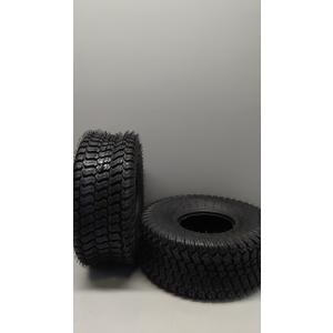 AR-PRO (2-Pack) 15x6.00-6 Lawn Mower Tires, Replacement 4 Ply Front Lawn Mower Tire Tubeless, 570lbs Load Capacity, Fit for Most Riding Mower, Lawn Garden Tractors