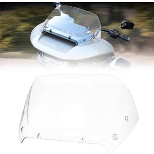 11.75" Windshield for Harley Road Glide 2024-2025, Clear Wind Shield Windscreen Air Deflector for Harley CVO Road Glide 2023-2025 Accessories