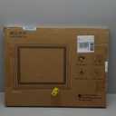 HNV 22"x17" Vanity Mirror with Lights, LED Makeup Mirror with 3 Color Modes & Dimmable Touch Control, 360 Rotation, Aluminum Frame, Large Lighted Mirror for Bedroom or Dressing Table (White)