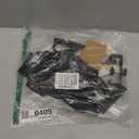 [Upgraded] Large Under Desk Cable Management Tray, Cinati Cable Management Under Desk No Drill, 28.4" Fabric Cord Hider for Wire Organizer, Cord Organizer for Office, Home - Supports Up to 30lbs Black