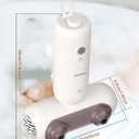KokoSelene Bath Jets for Tub, Portable Bath Spa for Bathtub with Dual Hydro Jets, Bathtub Spa Machine Creates Soothing Bubbles for Daily Relax at Home Use (Brown)