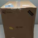 IRIS USA 54 Qt Stackable Plastic Storage Bins with Lids, 6 Pack - BPA-Free, Made in USA - See-Through Organizing Solution, Latches, Durable Nestable Containers, Secure Pull Handle - Clear