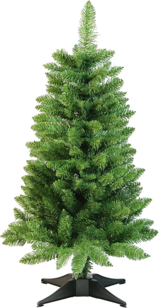 Small Christmas Tree 3FT Artificial Desktop Xmas Tree for Holiday Decor 160 Branch Tips,Green