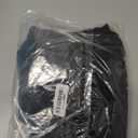 J.VER Men's Dress Shirts Stretch Stain Shield Long Sleeve Solid Formal Shirt Business Casual Button Down Shirts (XX-Large Tall, Black)