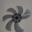 16in Caged Ceiling Fans with Lights and Remote, Black Fandelier Ceiling Fan with 6 Speeds and Timing, Farmhouse Samll Fan Lights Ceiling Fixtures For Kitchen, Bedroom, Outdoor-Black X (Black X-Shape)
