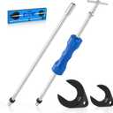 Orion Motor Tech CV Axle Removal Tool, 4 pc. Axle Puller Set with 50 & 64 mm CV Joint Forks Heavy-Duty Slide Hammer, CV Shaft Removal Tool for Ford Taurus Mercury Sable SVT Raptor Lincoln Navigator