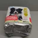 Paw Inspired 20ct Disposable Dog Diapers | Female Dog Diapers Ultra Protection | Diapers for Dogs in Heat, Excitable Urination, or Incontinence (Large)