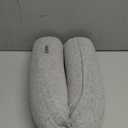 Dot&Dot Twist Memory Foam Travel Pillow for Airplanes - Travel Neck Pillow for Sleeping - Airplane Pillow for Neck Support, Chin, Lumbar and Leg - Adjustable, Bendable Neck Roll Pillow (Gray)