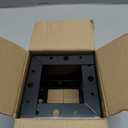 AODIOU Furniture Legs Metal Feet: Cabinet Legs 4 Inch Triangle Feet Replacement Dresser Legs Set of 4