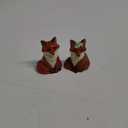Bico Fox Salt & Pepper Shaker Set for Fall and Autumn, Dishwasher Safe