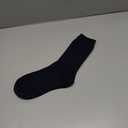 LIXIA Womens Thin Merino Wool Crew Socks Warm Breathable Winter Boot Liners Cozy Thermal Casual for Dress Trousers (One Size, 3 Pairs - Navy Blue)