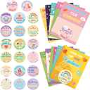 300 Pcs Kindness Week Plastic Coins with Kindness Cards Motivational Cards Inspirational Positive Incentives Be Kind Gifts for Students Classroom Encourage Prizes Supplies Kid Behavior