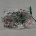 Spring Summer Welcome Wreaths for Front Door, Wood Door Hanger, Floral Porch Decor, Wall Plaque, Pink Flower Wreath, Farmhouse White Welcome Sign for Front Door