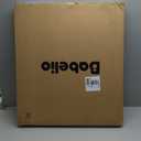 Babelio Baby Gate for Stairs, Kitchen & Doorways, No Bottom Bar| One-Handed Operation| Auto-Close| Hardware Mount (Drill Needed) Safety Dog/Pet Gate (Black - B17, 26-43" W, 28" H)