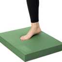StrongTek Extra Wide Foam Balance Pad for Physical Therapy, 19" X 15.8" X 2.4", High-Density TPE Foam Pad for Exercise, Enhanced Stability, Core Strength, Non-Slip & Water-Resistant, for Fitness, Yoga