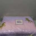 Tadpoles 3-Piece Girls Unicorn Quilt Set | 1 Twin Bed Size Quilt & 2 Standard Shams | Made of 100% Micro-Denier Polyester Fiber | Soft, Smooth & Durable | Ideal for Teens | Metallic Gold Unicorns (86x86 Inch (Pack of 1))