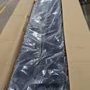 Room Divider 4 Panel Room Screen Divider Wooden Screen Folding Portable Partition Screen Wood with Removable Storage Shelves Color,Black