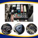 30 Amp Reset Fuse Circuit Breaker E39 Low Profile ATC/ATO Fuse 5 Packs 30A 12V-28V for Car Marine SUV Boat