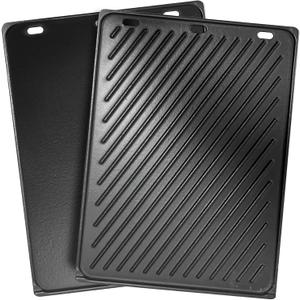 SafBbcue Upgrade Genesis ii 300 Griddle for Weber Genesis ii E-310 ii E-315 ii E-325 ii E-330 ii E-335 ii S-310 ii S-335 ii S-345 Replacement Parts for Weber 66095 66802 Reversible Griddle