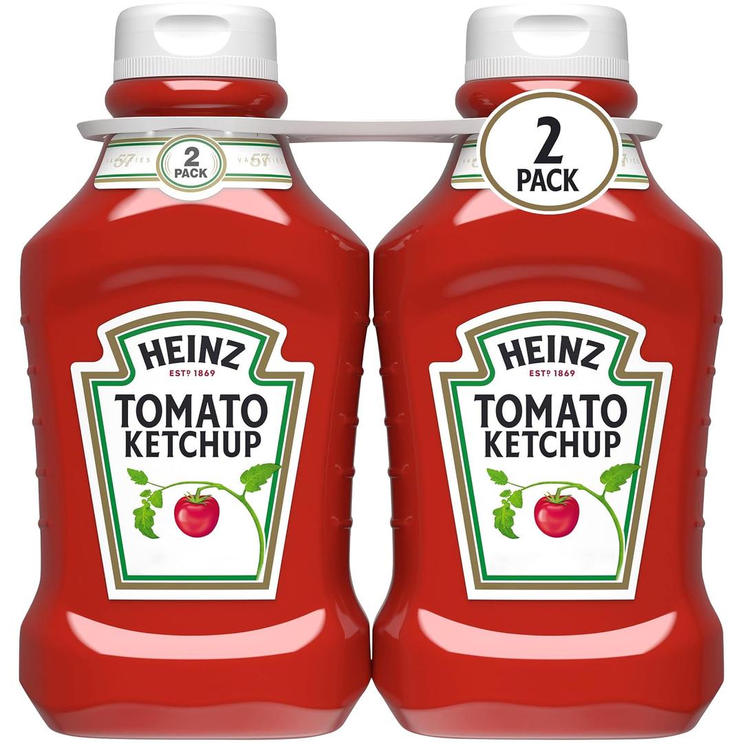 Heinz Tomato Ketchup, 2 ct Pack, 50.5 oz Bottles (EXP 08/23/27)