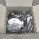 NTHREEAUTO 1157 Front Rear LED Turn Signals 3 1/4 inch Flat Smoked Lens Covers Brake Running Light Compatible with Harley Road King Electra Glide Touring