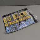 Football Shirt Women Game Day Shirts Football Season Number 87 Shirt Casual Season Short Sleeve Tops (Black, S)