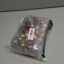 48PCS Heart Ornaments, Heart Shaped Valentine Ornaments for Christmas Valentine Tree, Red Pink Silver Rose Gold Glitter Hanging Hearts Decorations for Valentines Day Decor Home Wedding Anniversary