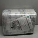 Area Rugs 8x10 for Living Room: Washable Rug Modern Abstract Neutral Soft Non-Slip Low-Pile Indoor Large Carpet for Bedroom Dining Room Playroom Home Office (Blue Grey Brown, 8'x10')