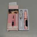 Heated Eyelash Curlers - Eye Lash Curler Heat - Mini Electric Eyelash Curler with LED Display 3 Temp Settings USB Rechargeable Natural Curling 24H Long Lasting for Women Makeup Tools Gifts (Pink)