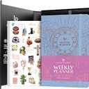 Legend Weekly Planner Premium  Undated Weekly, Monthly & Budget Planner  Life Organizer for Time Management & Productivity, A5 (Periwinkle, New Cover) (Periwinkle, Gold Foil)