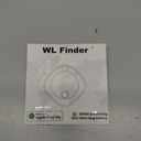 Air Tracker Tags-4 Pack, Bluetooth Tracker Works with Apple Find My APP (iOS Only), Bluetooth Smart Air Tag Keys Finder and Item Locator for Keys, Bags, Luggage, Wallet, Replaceable Battery (2 Black and 2 White)