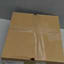 Womens Chunky Stacked Heel Ankle Boots Pointed Toe Booties Slip On Ribbed Knit Sock Boot (11, Light Brown)