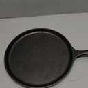 Lodge L9OG3 Cast Iron Round Griddle, Pre-Seasoned, 10.5-inch - Made in USA, Compatible with Stovetop, Oven, Grill & Campfire