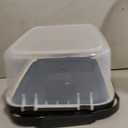 Amazon Basics Pet Food Storage Container Set, 30lbs and 10lbs with Scoop, for Dogs and Cats