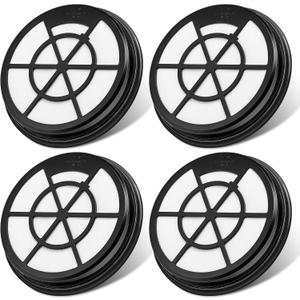 NEN110A Vacuum Filter, Inlet Frame and Sponge Filter Compatible with Eureka Whirlwind Bagless Canister Vacuum Cleaner, Fits NEN110A, NEN110B, NEN110D (4-Pack)
